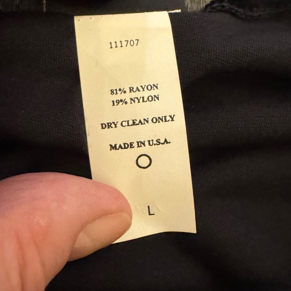 Eileen Fisher Womens Black Velvet Sleeveless Maxi Dress Made In USA, Size L - Picture 5 of 8